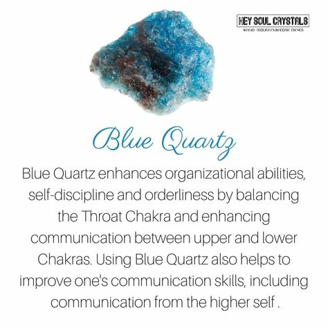 Blue Quartz Meaning, Citrine Crystal Meaning, Quartz Crystal Meaning, Blue Quartz Crystal, Quartz Meaning, Crystal Power, Crystal Guide, Crystals Healing Properties, Spiritual Crystals