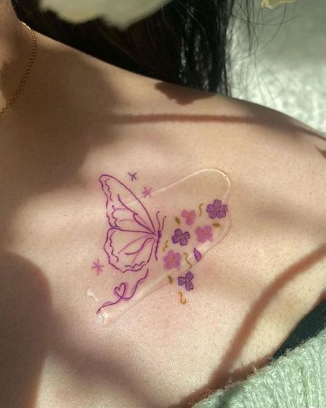 Rate This Tattoo ideas From ⭐1~10. SAVE & FOLLOW i will update everyweek. Psych Tattoo, Vintage Aesthetic Tattoos, Kpop Tattoos, Purple Tattoos, Timeless Tattoo, Nostalgic Aesthetic, Aesthetic Tattoos, Small Pretty Tattoos, Petite Tattoos