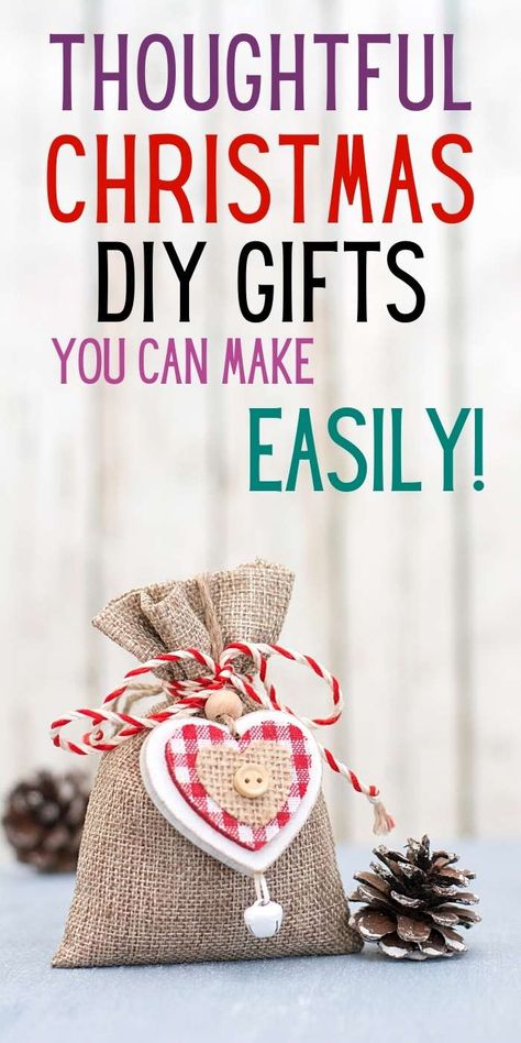 Cheap Handmade Christmas Gifts, Family Gift Ideas Diy, Easy Christmas Gifts To Make For Friends, Creative Ideas To Make Handmade Gifts, Easy Christmas Gifts To Make For Family, Easy Gifts To Make For Christmas, Gifts To Make For Christmas Homemade, Diy Gift For Family, Handcrafted Christmas Gifts