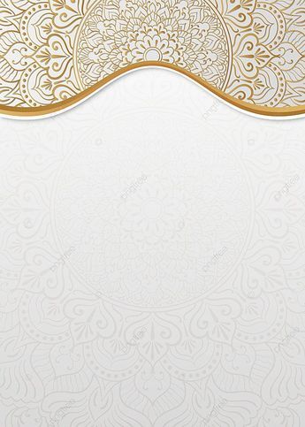 Wedding Book Cover, Mandala Art Background, White Mandala Art, Arabic Background, Pattern Invitation, White Mandala, Golden Texture, Mandala Background, Golden Background