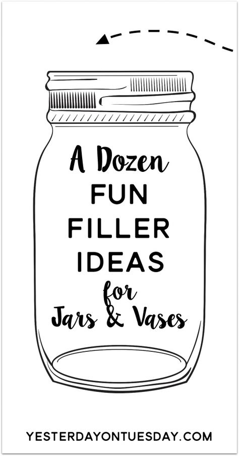 What To Do With A Glass Bottle, What To Put In Jars For Decoration, What To Fill Glass Jars With Decor, Uses For Glass Jars, Cute Jar Ideas, Things To Put In Jars, What To Do With Glass Jars, Ideas For Glass Jars, Jar Filler Ideas