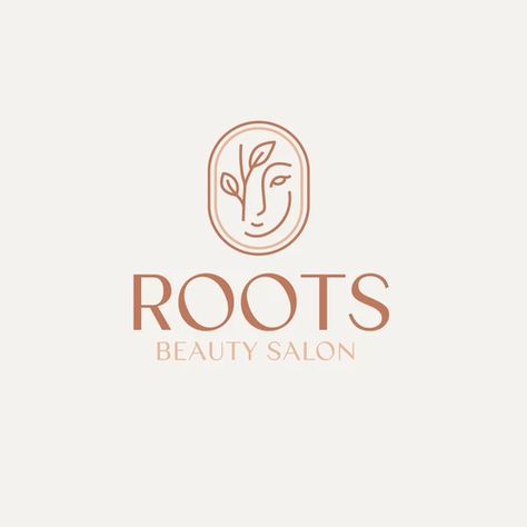 Boho Beauty Salon Logo Design logo modern Hairdresser Logo, Spa Logo Design, Elegant Template, Spa Branding, Skincare Logo, Corporate Logo Design, Salon Logo Design, Logo Branding Design, Spa Logo