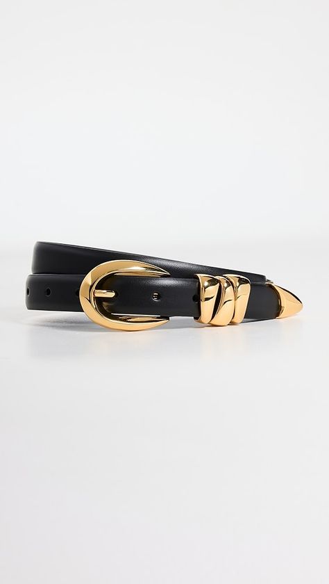 Shopbop - Designer Clothing, Shoes & Accessories Belt Trend 2024, Corporate Accessories, Fall Belts, Madewell Belt, Fall Belt, Belts Aesthetic, Black And Gold Belt, Womens Belts Fashion, Celine Belt