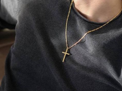 mens cross necklace Men Necklace Gold, Men Necklace Silver, Mens Necklace Chain, Mens Necklace Fashion, Mens Necklace Personalized, Men's Necklace Gold, Gold Chain Men, Men Necklaces, Man Necklace