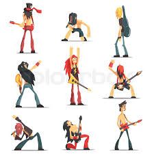 Cartoons Band, Funny Characters, Music Cartoon, Heavy Metal Art, Music Drawings, Music Illustration, Band Pictures, Design Cool, Band Members