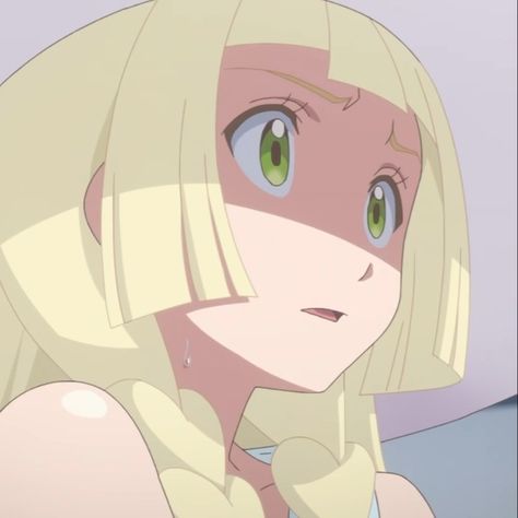 Lily Pokemon, Pokemon Pfp, Lillie Pokemon, Pokemon Lillie, Pokemon Aesthetic, Cream Bedroom, Pokémon Anime, Cream Bedrooms, Solgaleo Pokemon