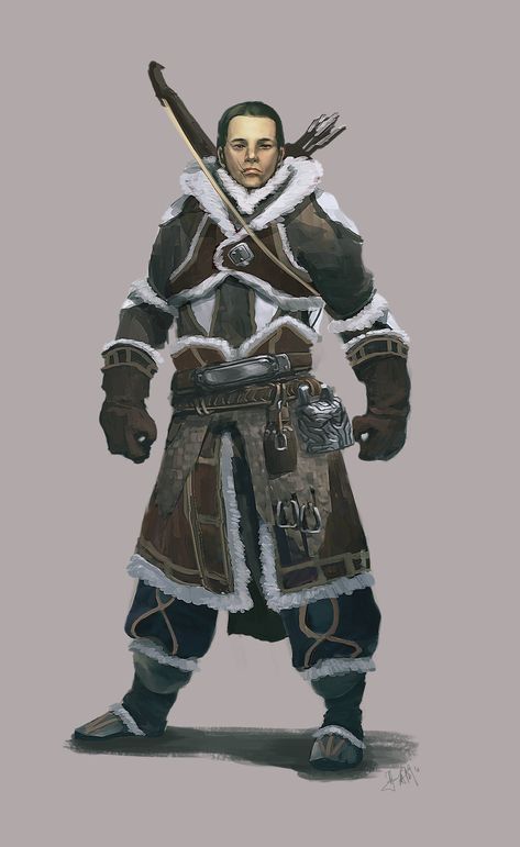 Winter Barbarian, Winter Character Design, Man In Armor, Snow Elf, Icewind Dale, Pathfinder Rpg, Nordland, Dungeons And Dragons Characters, Winter Gear