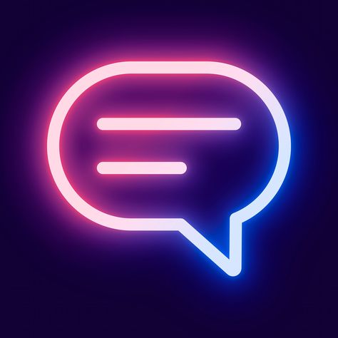 Message social media icon psd in pink neon style | free image by rawpixel.com / Ning Cute Message App Icon, Neon Message Icon, App Icon Neon, Neon App Icons, Messages App Icon, Neon Symbol, Camera Clip Art, Social Media Icons Vector, Neon Icons