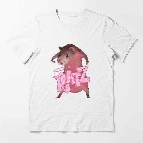 Slim fit and lightweight soft jersey t-shirt with double-needle hems for durability. Solid colors are 100% cotton, heather colors are cotton blend. Range of colors available, with the option to print on front or back. Sizes from S-3XL, suitable for men and women. Best Quality Glitter Pink Rat Ratz Meme on t Shirts, hoodies, stickers, mugs, phone case, face masks, pillows, magnets and more. Get your Ugly Rat Face Meme now! We love Pink Gay Rat Ratz. Ugly Rat, Rat Face, Face Meme, Hoodies Stickers, Women Best, Comfy Tees, Gray Tshirt, Fashion Essentials, Jersey T Shirt