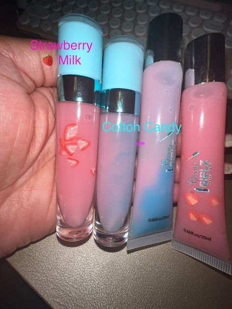 BossyGirlzCosmetics - Etsy Cotton Candy Lip Gloss, Candy Lip Gloss, Lipgloss Collection, Lip Gloss Homemade, Lip Gloss Cosmetics, Candy Lips, Lip Balm Collection, Best Lip Gloss, Diy Lip Gloss