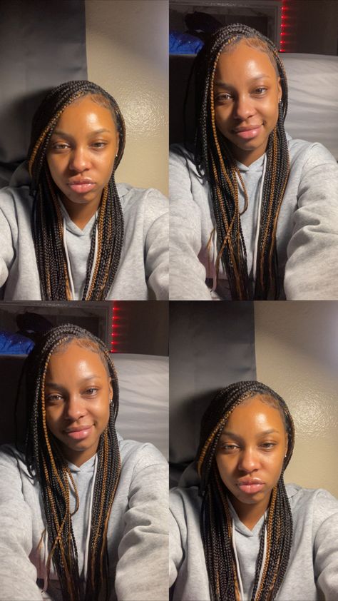 Instagram Layouts, Style Braids, Pretty Braids, Braids Ideas, Box Braids Hairstyles For Black Women, Pretty Braided Hairstyles, Instagram Layout, Braid Ideas, Braided Hairstyles For Black Women