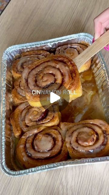 ✰ Ava Praschnik ✰ on Instagram: "Cinnamon roll hack! ✨ Add heavy cream and a mixture of 3 tbsp of brown sugar, 2 tsp of cinnamon, and 1 stick of melted butter ontop of your Pillsbury cinnamon rolls (I used the pumpkin flavor) and bake at 350 for 30 min! They turn out so much better and are extra gooey;)

#foodie #easyrecipe #recipeshare #recipeoftheday #fallrecipe #foodrecipes #foodreels #cinnamoroll #pumpkin #viralreels #viralrecipe" Cinnamoroll Pumpkin, Cinnamon Roll Hack, Pillsbury Cinnamon Rolls, Pumpkin Flavor, Cinnamon Roll, Recipe Of The Day, Heavy Cream, Cinnamon Rolls, Melted Butter