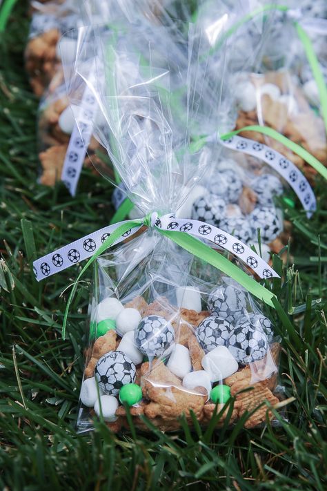 Soccer Treat Bags, Soccer Snack Bags, Soccer Mom Snacks, Soccer Game Snacks, Kids Sports Snacks, Mom Snacks, Soccer Treats, Soccer Snacks, Baseball Snacks