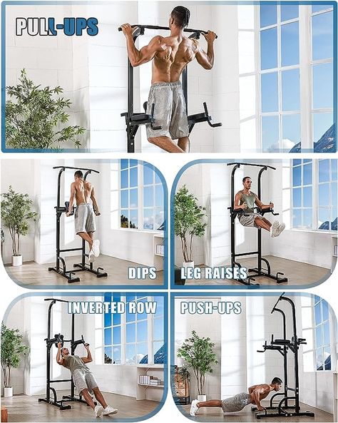 Incline Decline Bench, Gym Strength Training, Pull Up Station, Bar For Home, Dip Station, Adjustable Weight Bench, Power Tower, Workout Equipment, Strength Training Equipment