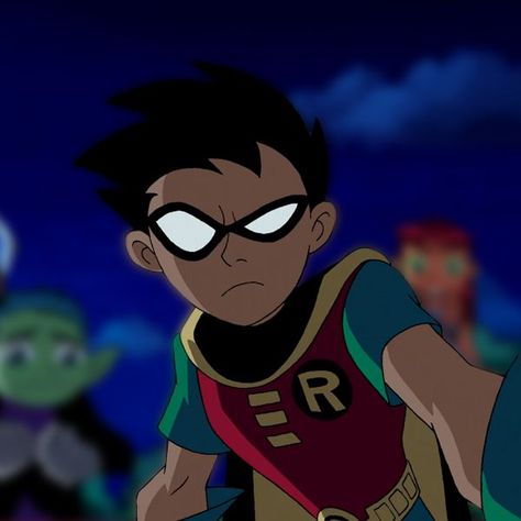 Robin Teen Titans, Old Teen Titans, Robin Suit, Titans Robin, Teen Titans Go Robin, Teen Titans Robin, Aesthetic Marvel, Drawing Animation, Original Teen Titans