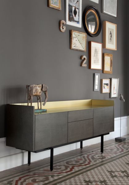 Stockholm Side Board, Punt Mobles, from Mobilia Luxury Sideboard, Sideboard Modern, Credenza Design, Side Board, Aluminium Design, Sideboard Designs, Scandinavian Furniture, Design Del Prodotto, Sideboard Furniture