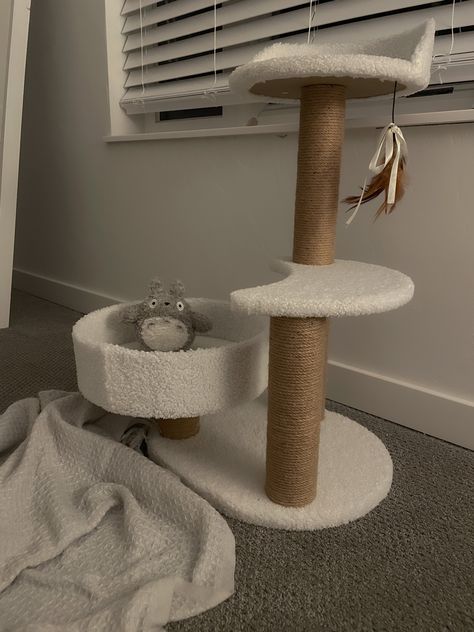 kawaii beige cat tree #aesthetic #fashion #home #homedecorideas #homedesign #homedecoration #cat #catsofinstagram #catlover #catlife #cattoys #neutral #neutralhomedecor #neutraldecor #neutralstyle #beige #minimalist #minimal #minimalstyle #kawaii #kawaiistyle #kawaiilifestyle #asian #lifestyle #influencer #founditonamazon #amazon Cat Tree Minimalist, Cat Tree Aesthetic, Aesthetic Cat Tree, Asian Lifestyle, Pet Clothes Patterns, Beige Cat, Cats Home, Tree Aesthetic, Modern Cat Furniture