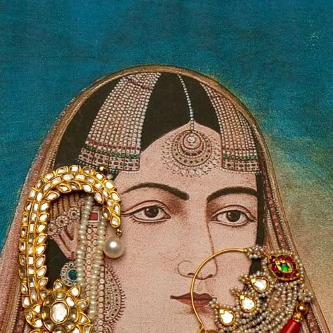 Surabhi didwania on Instagram: ""Adorned in the opulence of history, our exclusive earcuff, and the nath transport you to the era of Mughal grandeur." Channel your inner Maharani with the regal allure of kundan stone and pearls which expresses the rich tonality of the piece. These fancy yet fusion earrings featuring a ear-cuff with jhumkas exude a perfect design balance. 

Fusion ear cuffs with jhumkas : D16290094

Shop now on www.mymotifs.com
We deliver worldwide!🌎🌍✈️

#finejewellery #gemstones #silverjewellery #indianjewellery #contemporaryjewellery #goldjewellery #indianbride #indianbridaljewellery #wedmegood
#Indianweddings #destinationwedding #jewels #jewellery #handmade #madeinindia #indiancraft #handcrafted #luxury #premium #sterlingsilver #designerjewellery #HandMadelnindia" Indian Bridal Jewellery, Indian Crafts, Jewellery Handmade, Kundan Jewellery, Ear Cuffs, Contemporary Jewellery, Indian Jewellery, Ear Cuff, Gold Jewelry