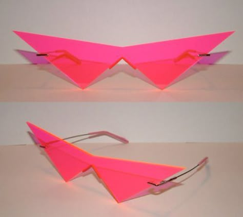 Cosplay Glasses, Pink Cosplay, Funky Glasses, Catty Noir, Cool Glasses, Fashion Eye Glasses, Gurren Lagann, Stylish Glasses, Trendy Sunglasses