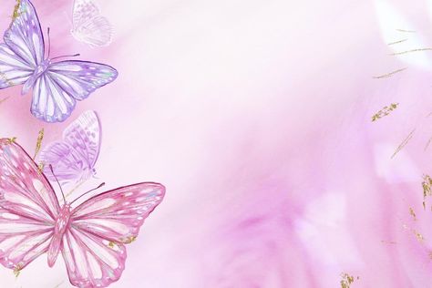 Gradient pink background, aesthetic butterfly design | premium image by rawpixel.com / Adjima Background Aesthetic Butterfly, Aesthetic Butterfly Design, Pink Background Aesthetic, Plain Pink Background, Pink And Purple Background, Pink Portrait, Aesthetic Butterfly, Butterfly Invitations, Violet Background