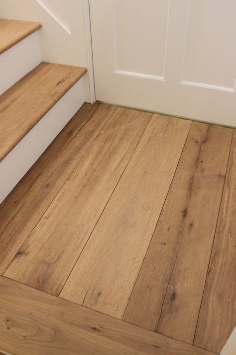 Vintage Farmhouse Flooring, Boho Wood Flooring, Wood Floor Options Hardwood, Floating Floor Colors, Wide Plank Maple Hardwood Floors, Wide Plank European Oak Wood Floors, Large Plank Flooring, Boho Hardwood Floors, Distressed Oak Floors