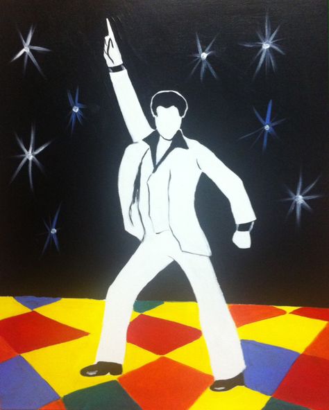 "Saturday Night Fever" Friday Night Fever, Musica Disco, Saturday Night Fever, Door Decorating, Austin Powers, Fun Pics, Petite Clothing, Night Fever, Music Artwork