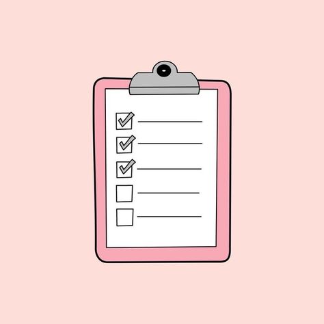 Cute Note Icon, Checklist Icon, Time Management Activities, Aesthetic Highlight Covers Instagram Pink, Notes Icon, Phone Background Wallpaper, English Speaking Skills, Desktop Icons, Planner Icons