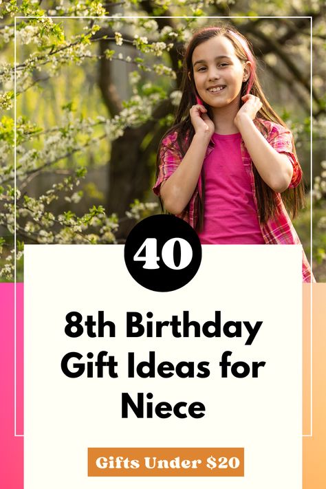 Celebrate your niece's 8th birthday in style with these fantastic gift ideas! From educational toys to fun activities, find the perfect present to make her smile. 😊 #NieceBirthday #BirthdayGiftInspo #GiftsForKids 🎉 #affiliatelink #sponsored Best Wishes Messages, Gift Inspo, Make Her Smile, Wishes Messages, 8th Birthday, Birthday Gift Ideas, Her Smile, Fantastic Gifts, Pharmacy Gifts