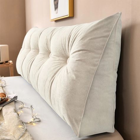 Reading Bed, Pillow Headboard, Bedroom Cushions, Washable Sofa, Bed Rest, Wedge Pillow, Soft Sofa, Large Cushions, Reading Pillow