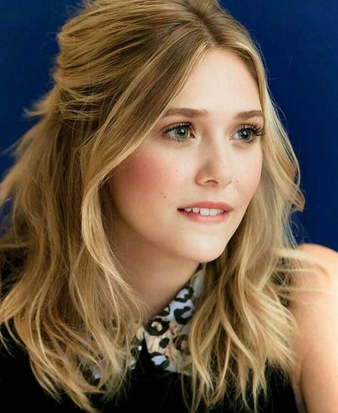 elizabeth_olsen #elizabetholsen #elizabeth #olsen #lizzie #cute #sweet #honey #beatiful #love #beatifullgirl #angel #wanda #maximoff Lucy Hale, Half Up Hair, Elizabeth Olsen, Shoulder Length Hair, Length Hair, Gorgeous Hair, Half Up, Bridesmaid Hair, Hair Day