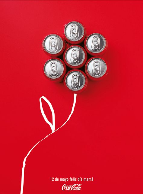 Mothers Day Advertising, Mothers Day Ad, Coke Ad, Clever Advertising, Coca Cola Ad, Mothers Day Poster, 광고 디자인, Creative Advertising Design, Publicidad Creativa