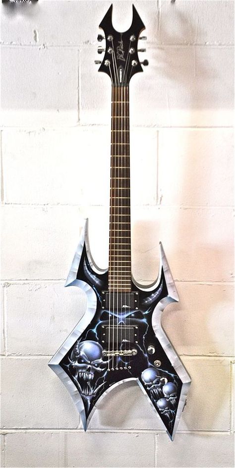 BC Rich WarBeast Warbeast Guitar, Bass Aesthetic, Warlock Guitar, Aesthetic Guitar, Guitar Aesthetic, Bc Rich Guitars, Metal Guitar, Guitar Electric, Guitar Kids