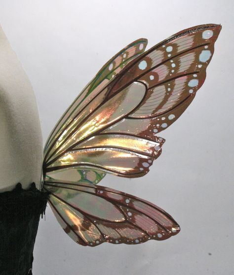 http://www.etsy.com/listing/65877317/painted-small-lizette-fairy-wings Iridescent Fairy Wings, Iridescent Fairy, Diy Wings, Dragonfly Wings, Fairy Aesthetic, Bra Strap, Wings Costume, Fantasias Halloween, Alphonse Mucha