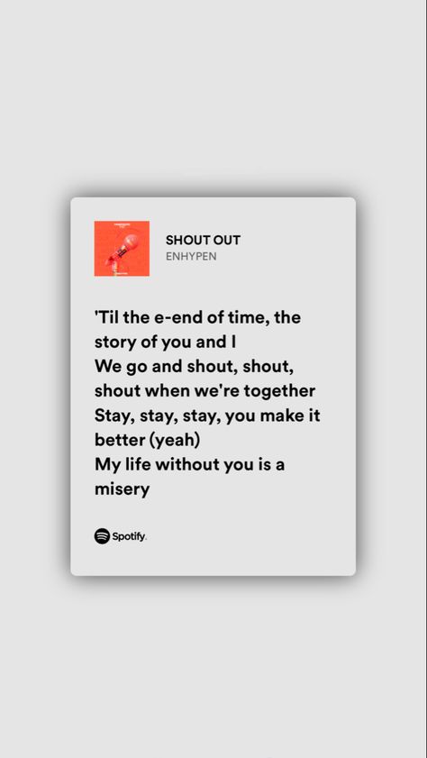 Song Lyric Posters Kpop, Enhypen Shout Out Lyrics Wallpaper, Kpop Lyrics Wallpaper Enhypen, Enhypen Song Lyrics Wallpaper, Enhypen Song Quotes, Shout Out Enhypen Spotify, Kpop Song Lyrics Wallpaper, Shout Out Enhypen Lyrics, Shout Out Lyrics