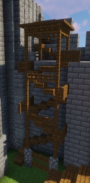 Château Minecraft, Minecraft Wall Designs, Minecraft Castle Designs, Construction Minecraft, Minecraft Building Guide, Minecraft Welten, Case Minecraft, Minecraft Steampunk, Minecraft Wall