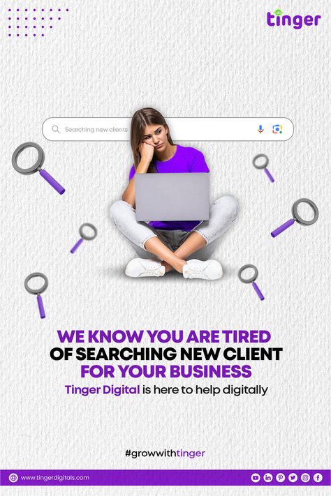 We know you are tired  of searching new client for your business Tinger Digital is here to help digitally 

#socialmedia #marketing #socialmediamarketing #digitalmarketing #instagram #branding #business #marketingdigital #seo #design Tinger Digital, Seo Design, Digital Marketing Quotes, Adobe Illustrator Graphic Design, Flyer And Poster Design, Instagram Branding, Branding Business, Best Ads, Marketing Quotes