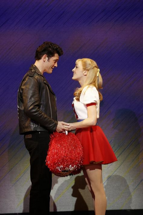 Grease, Rob Mills & Gretel Scarlett Grease Broadway, Grease The Musical, Grease Live, Sandy Grease, Rainbow Wallpaper Iphone, Grease Is The Word, Grease Musical, Kid N Play, Theatre Design