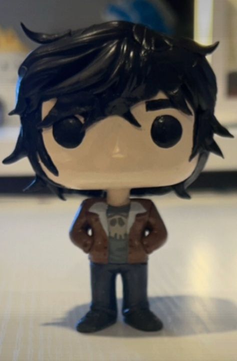 A custom Nico Di Angelo Figure Hand painted and sculpted hair takes about 1-4 weeks to make and ship secret $10 OFF  What is the charater that was the main charater in the first percy jackson series that was not in Heroes of Olympus the lost hero:That name is the promo code for $10off!