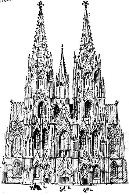 une cathédrale Cathedral Tattoo, Gothic Architecture Drawing, Perspective Photos, Castle Tattoo, Castle Drawing, Black Art Tattoo, Sigil Tattoo, Cut Out Art, Gothic Castle