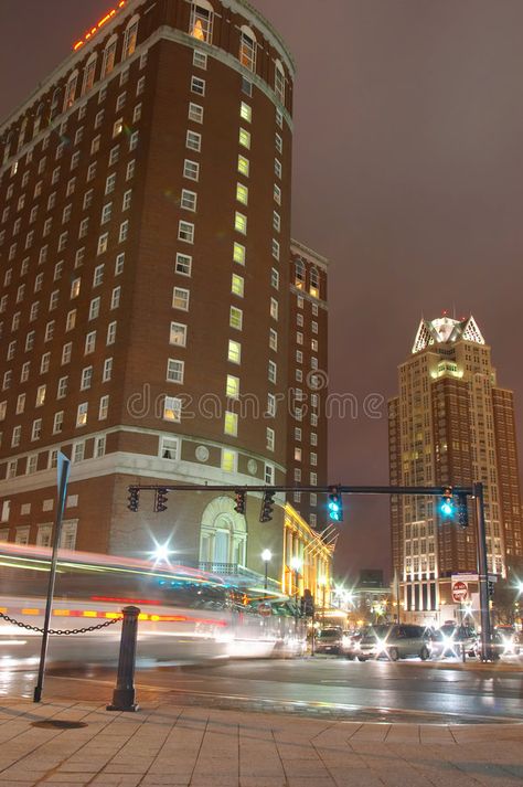 Providence, Rhode Island downtown city at night. Traffic in city streets of down , #AD, #Island, #downtown, #Providence, #Rhode, #Traffic #ad Island At Night, Night Traffic, Downtown Providence, City At Night, Providence Rhode Island, Night City, City Streets, Rhode Island, Empire State Building