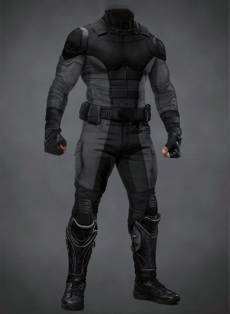 Tactical Superhero Suit, Combat Suit Concept Art, Superhero Uniform, Soldier Oc, Tactical Suit, Tactical Uniforms, Combat Suit, Tactical Armor, Batman Armor