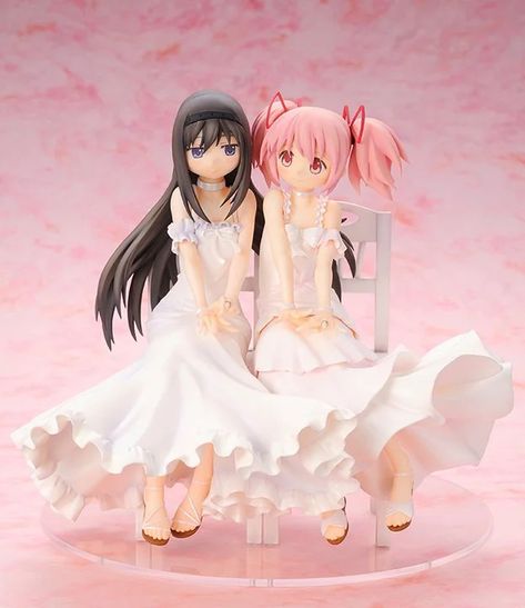 Homura and Madoka: Figurine! Madoka And Homura, Akemi Homura, Madoka Kaname, Homura Akemi, Idolmaster Cinderella, Idolmaster Cinderella Girls, Figure Photo, Mahou Shoujo, Puella Magi