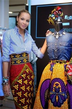 STELLA JEAN S/S 2015 as part of BEAT OF AFRICA SHOW Styles Ankara, Mode Prints, Moda Afro, Afrikaanse Mode, Stella Jean, African Inspired Fashion, African Print Dresses, African Fashion Women, African Print Fashion