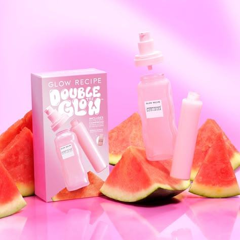 Watermelon Pink Juice Moisturizer is packed with watermelon, licorice root, and botanical extracts to soothe skin and boost radiance while hyaluronic acid and glycerin lock in moisture for long-lasting hydration. Added bonus- a deluxe sample of our bestselling Watermelon PHA + BHA Pore-Tight Toner! About Glow Recipe: Glow Recipe creates clean, fruit-forward, clinically-effective skincare for glowing skin. Anchored in Korean skincare philosophies, this sensorial skincare line develops innovative Glowrecipe Skincare, Pink Juice Moisturizer, Clean Fruit, Skincare Kits, Pink Juice, Watermelon Glow, Fav Products, Skin Quiz, Sephora Skin Care