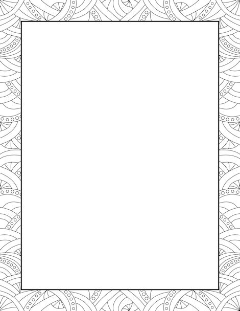 Page Borders Free, Free Monogram Fonts, Printable Border, Borders Free, Doodle Borders, Border Templates, Floral Cards Design, Page Borders Design, Frame Border