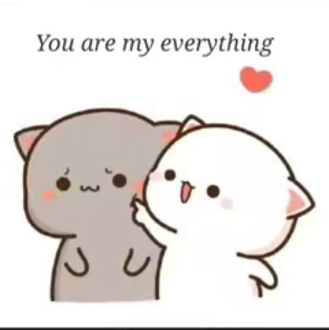 Miss You Cartoons Cute, I Love You Cute Pics Cartoon, Bear Couple, Love My Husband Quotes, Sweet Romantic Quotes, Chibi Cat, Milk & Mocha, Friend Crafts, Cute Text Messages