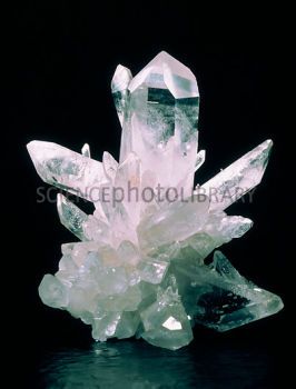 Quartz crystals Crystal Photography, The Crystals, Crystal Aesthetic, Cool Rocks, Beautiful Rocks, Minerals And Gemstones, Rocks And Gems, Rock Hounding, Quartz Crystals