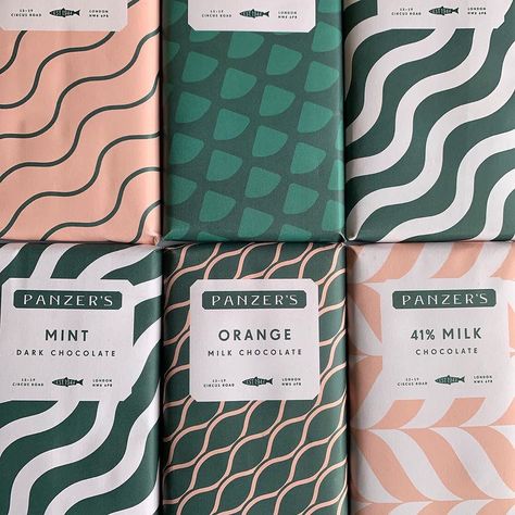 World Brand Design Society on Instagram: “Here @heredesign - Chocolate! Out now, our new packaging for @panzers_deli. Definitely delicious. . Enter WBDAwards:…” Umbrella Branding, Soap Packaging Design, Chocolate Packaging Design, Pattern Design Inspiration, Chocolate Design, Chocolate Brands, Graphic Design Packaging, Chocolate Packaging, Soap Packaging