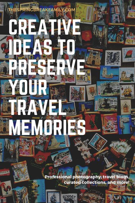 Here are some creative ideas on how to keep your travel memories alive long after the trip has ended! |  #travelsouvenirs #travel Travel Memento Ideas, Vacation Memory Ideas Diy, Trip Memories Ideas, Travel Memory Ideas, Travel Memories Ideas, Travel Keepsake Ideas, Photo Memory Ideas, Souvenir Display Ideas, Travel Collage Ideas