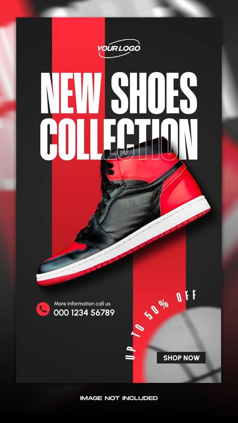 Shoe Poster Ideas, Product Posters Design, Product Showcase Design, Clothes Poster Design, New Collection Post, Sneakers Graphic Design, Shoes Poster Design Ideas, Shoe Graphic Design, Shoe Poster Design